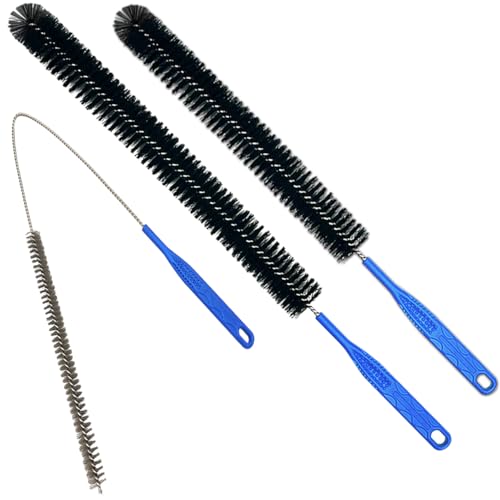 Flexible Cleaning Tool,Bendable Sewer Drain Brush, Long Pipe Cleaner for Home Kitchen Sink, Shower and Tub Hair Clogs