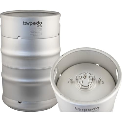 Torpedo Keg | Ball Lock Keg | Stainless Steel Corny Keg | Low2 Keg Lid O-Ring | Superior Oxygen Barrier Properties | 15 Gallon