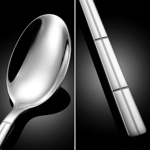 12-Piece Stainless Steel Dinner Spoons Table Spoons, 7.83-Inch