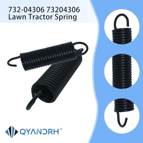 732-04306 73204306 Lawn Tractor Spring Replacement Compatible with M-TD//Tr-oy Bilt//Cu-b Cadet Lawn Mower (4pcs)