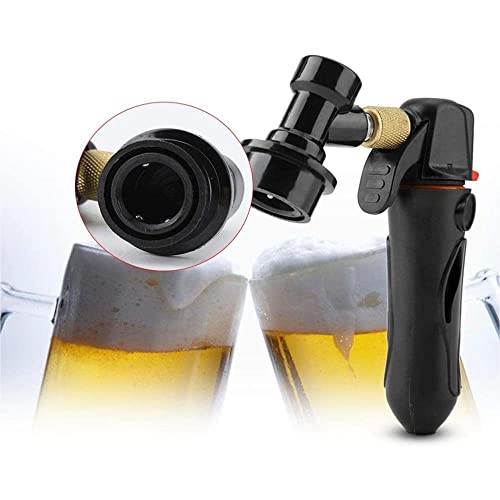 SagaSave Portable Keg Charger CO2 Injector Handheld Co2 Keg Charger Easy to Use for Homebrew Soda Valve(Random Color)