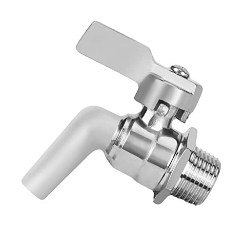 Beer Faucet Tap, Stainless Steel Adjustable Beer Faucet Rate Regulator Kit, Faucet Tap Spigot Replacement for Homebrew Wine Beverage Dispenser