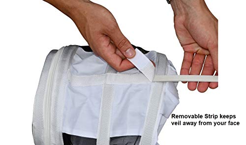 Beekeeping Suit Ventilated Air Mesh with Fencing Veil & Round Brim Hat