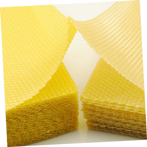 10pcs Nest Beeswax Tablets Beekeeping Nest Box Beehive Foundation Sheets Beehive Tool
