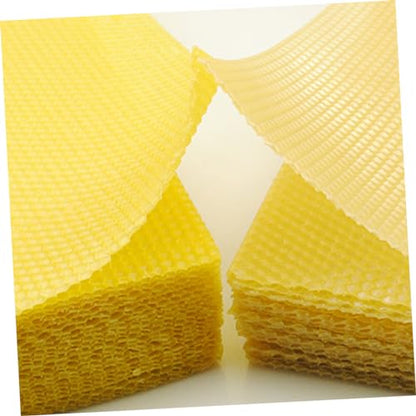10pcs Nest Beeswax Tablets Beekeeping Nest Box Beehive Foundation Sheets Beehive Tool