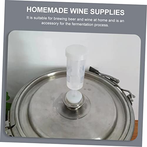 3sets One-Way Silicone Plug Valves for Home Brewing Automatic Exhaust Check Valve for Fermenting Beer and Wine Easy to Clean Home Brew Accessory