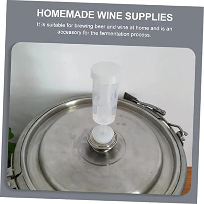 3sets One-Way Silicone Plug Valves for Home Brewing Automatic Exhaust Check Valve for Fermenting Beer and Wine Easy to Clean Home Brew Accessory