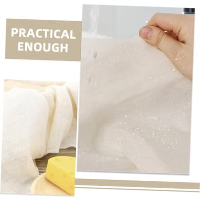 10pcs Cheesecloth Reusable for Cooking Straining Cheese Making Yogurt Butter Food Grade Quality