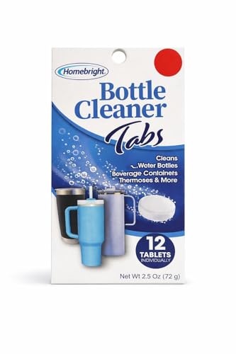 homebright bottle cleaner tabs