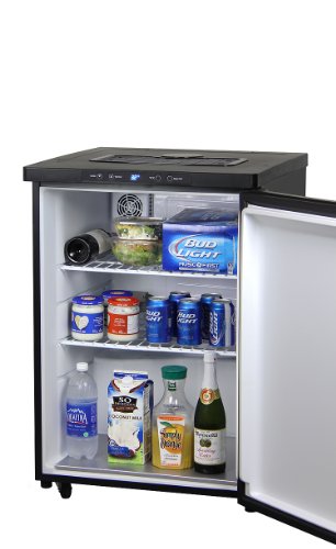 Kegco HBK309B-1 Keg Dispenser, Black - color: Black, size: 1 Tap