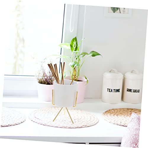 SOLUSTRE Modern Kitchen Silverware Set Holder Cutlery Drainer Utensil Holder for Counter