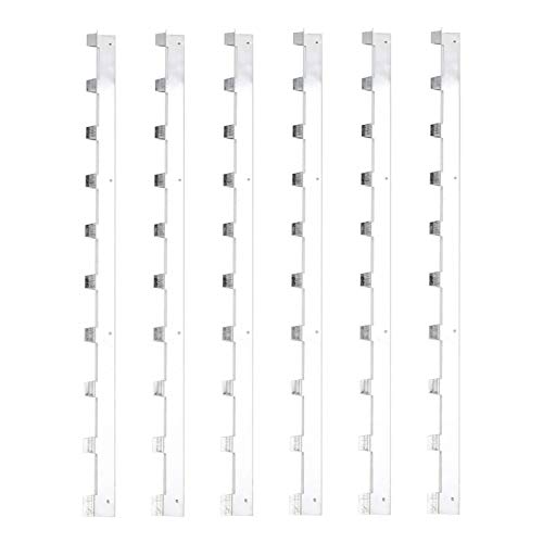 Beehive Frame Strips, 6Pcs Beehive Spacers Metal Beehive Frame Strips Spacers Beekeeper Beekeeping Tool Equipment for Beekeepers Looking to Harvest Honey