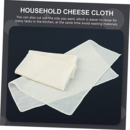 10pcs Professional Unbleached Cotton Muslin Xin Cheese Cloth for Straining Nut Milk Butter Yogurt for Cheese Making Cooking