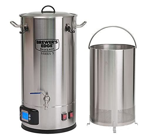 Brewer's Edge SERIES 2 MASH AND BOIL V2 Programmable Electric All-In-One Brewing Kettle (NO PUMP) 110V