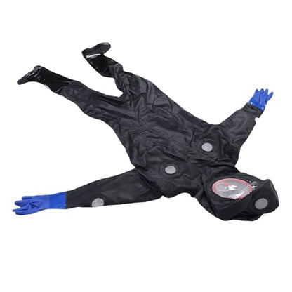 Bee Suit for Men Women Thickened Synthetic Leather Full Body Protective Beekeeping Outfit with Ventilated Hood XXL