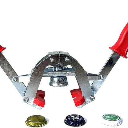 Double Lever Hand Beer Bottle Capper Machine, Manual Crown Sealer Tool,Beer Bottles Capper,for Home Brewing,Kitchens