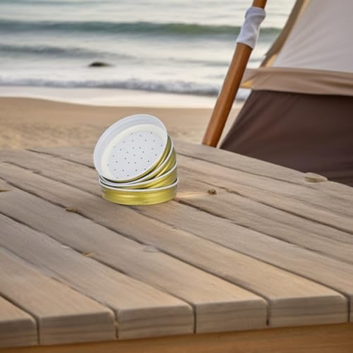 Toddmomy 15Pcs Bee Feeder Lids for Hive Entrance Beekeeping Equipment Watering Station Lid Easy Installation Reusable Bee Water Dispenser for Outdoor Feeding