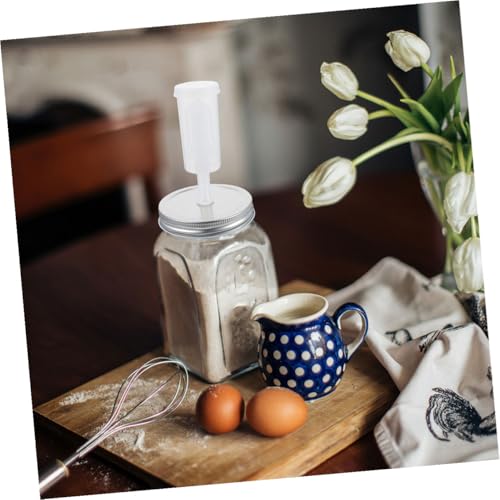 Abaodam Fermenter Jar Lids Fermenting Kit for 87mm Wide Mouth Mason Jars with Airlock Fermentation Lid for Home Canning and Preserving Random Color