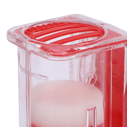 Professional Queen Bee Marking Kit with Cage, 0-99 Number Stickers, and Tweezers for Beekeepers in Blue (Red) - color: Red