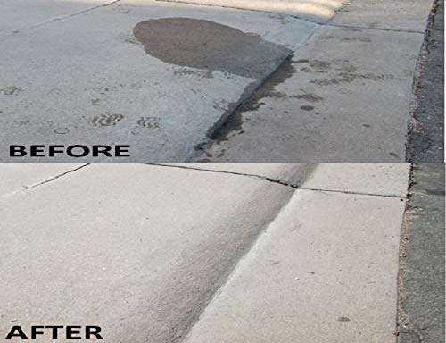Terminator-HSD Concrete Oil Stain Remover Eco-Friendly Bio-Remediates and Removes Oil & Grease Stains on Concrete and Asphalt Driveways, Garages, Pavers, Patios, Parking Lots and Streets(10 Oz) - size: 10 Ounce (Pack of 1)