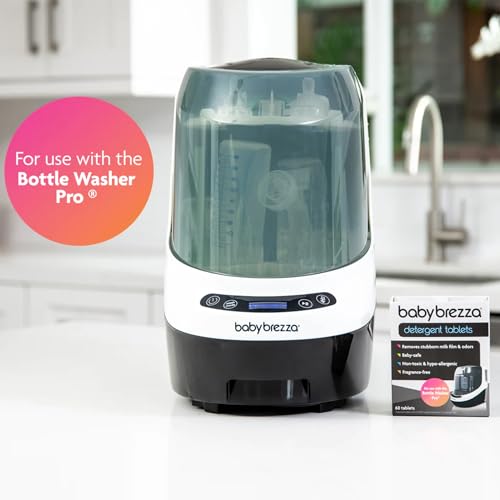 Baby Brezza Universal Detergent Soap Tablets for Baby Brezza Bottle Washer Pro and All Brands of Bottle Washers, 120 Tablets - style: Soap Tablets (Pack of 1)