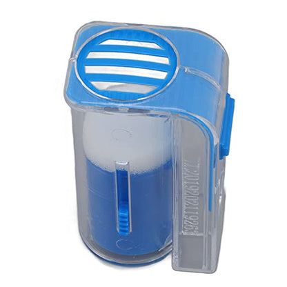 3Pcs Queen Bee Marking Cage Catcher, Queen Bee Marking Bottle, Plastic One Handed Bee Queen Marker Bottle Beekeeping Tools for Beekeepers (Blue) - color: Blue