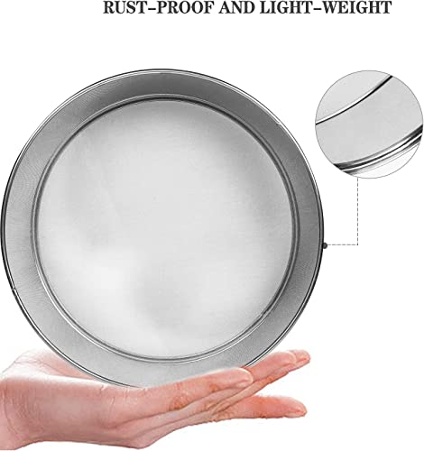 Sidasu Vibrating Sifter Mesh Screen Stainless Steel Vibrating Sieve Mesh Screen 30 Mesh for Automatic Powder Sifter Machine - size: 30 mesh