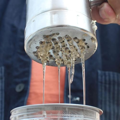 Harvesting Beekeeping Starter Tool Kit Set Equipment Filter Double Bee Sieve Honey Debris Strainer Beekeeping Press Machine Honey Extractor Beekeeping Stainless