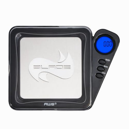 American Weigh Scales Blade Series 200g x 0.01g Digital Pocket Scale 0.01g Accuracy | Precision Mini Scale, Small Digital Gram Scale for Kitchen, Gold, Gems & Coin Scale, Smart Digital & Compact Scale - color: Black, size: 200g x 0.01g