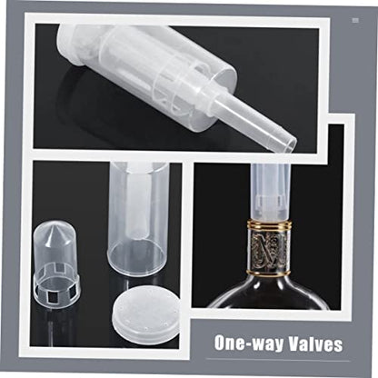 3sets Wine Non-return Valves Air Locks for Home Brew Fermenter Accessories
