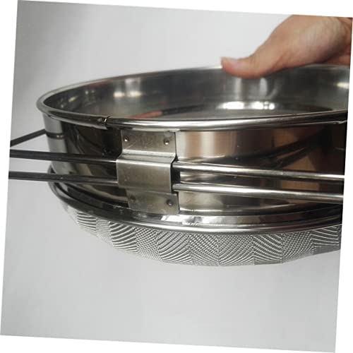 Unomor Strainer Double Sieve Stainless Steel Mesh Filter Beekeeping Filter Strainer 24cm x 10cm