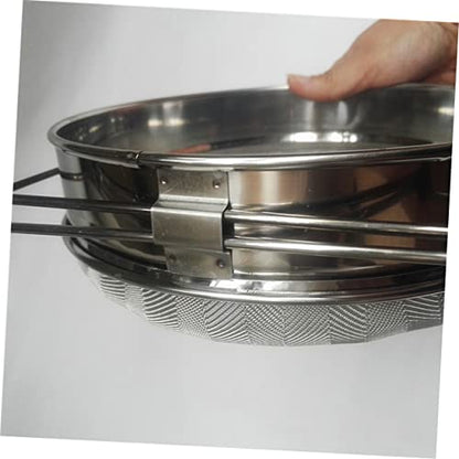 Unomor Strainer Double Sieve Stainless Steel Mesh Filter Beekeeping Filter Strainer 24cm x 10cm