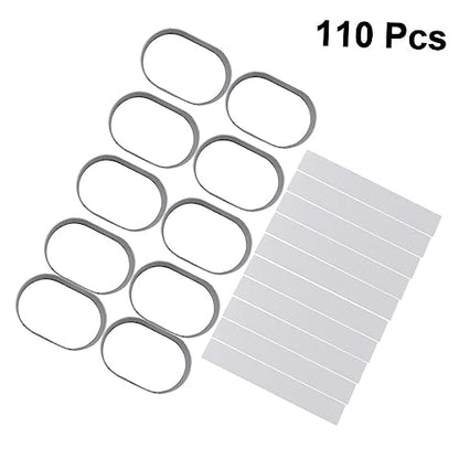 PRETYZOOM 110pcs Cheese Forms Molds Stainless Steel Mold Creative Baking Tool for Diy Cheesecake Candy Cake and Fondant
