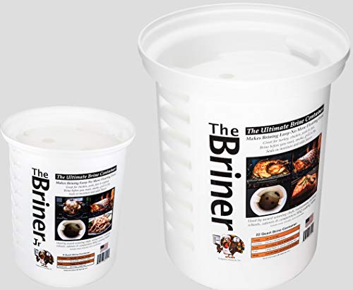 The Ultimate Brine Container (2, 22 qt / 8 qt) - size: 22 qt, 8 qt