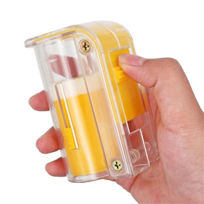 Queen Bee Marker Bottle 6PCS Rearing Queen Bee Marking Catcher Plastic Handed Marker Bottle Plunger Plush Beekeeper Tool Garden Tools