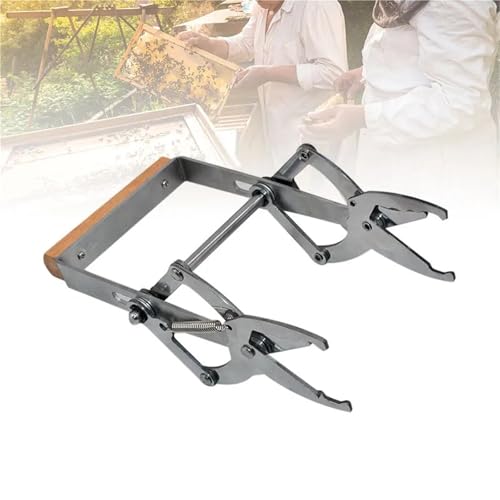Bee Hive Frame Grip Bee Hive Frame Holder Capture Frame Grip Horizontal Bar Nest Box Frame Grip Holder Beehive Clip Clamp Grasp Beekeeping Tools for Beekeeeper