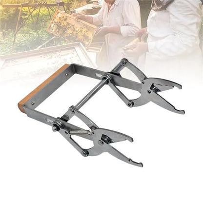 Bee Hive Frame Grip Bee Hive Frame Holder Capture Frame Grip Horizontal Bar Nest Box Frame Grip Holder Beehive Clip Clamp Grasp Beekeeping Tools for Beekeeeper