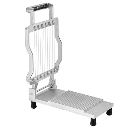 VEVOR Cheese Slicer, Butter Cutter with 0.39" & 0.78" Cheeser Butter Cutting Blade, Detachable Cheese Slicer Wire, Aluminum Alloy Commercial Cheese Cutter with 316 Stainless Steel Knife Wire - size: 0.39" & 0.78"