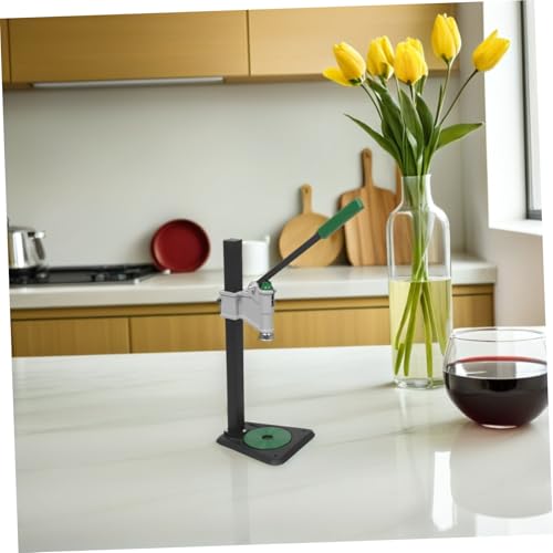Manual Beer Bottle Capper Tool – Adjustable 7.8"-18.3" Metal Desktop Table Capping Machine for Standard Glass Bottles – Homebrew Crown Capper for Hobby Brewing and Kitchen Use