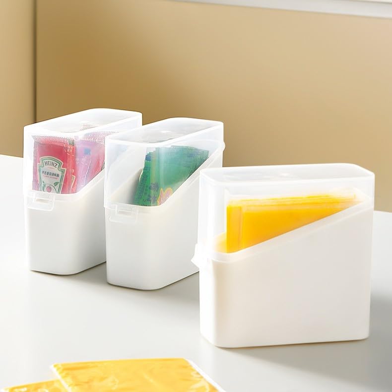2 Pcs Fridge Cheese Saver - Airtight Container for Keeping Cheese Slices & Shreds Fresh White - color: 2 Pcs-White