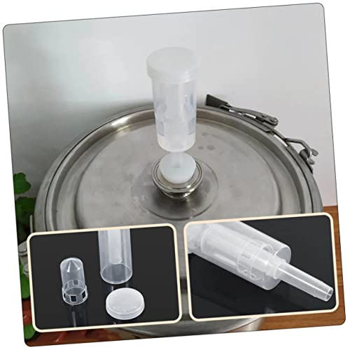 ABOOFAN 3sets Wine Fermenting Air Lock Non-Return Valve for Home Brewing Airlock for Fermenter
