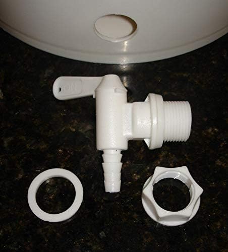 Bucket Spigot 5 Gallon Bucket Spigot Fermentation Bucket Spigot for Homebrew Wine Making Beer Kegging by LUCKEG 6PCS