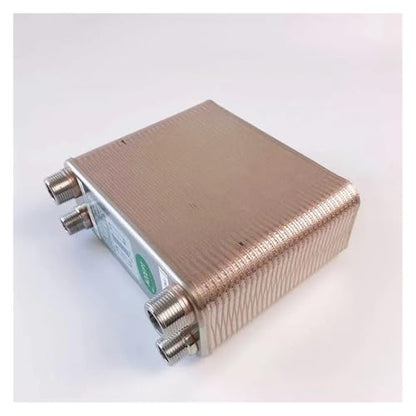 60 Plates Plate Heat Exchanger Water Beer Wort Chiller Cooler 304 Stainless Steel for Home Brewing Beer