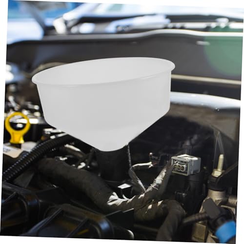 Large Wide Mouth Funnel for Liquid Transfer Reusable Funnel for Beer Oil Juice and Drinks Easy Pouring Kitchen Tool Versatile for Filling Bottles and Canning