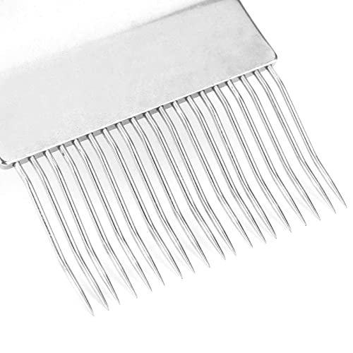 Fdit Bee Keeping Uncapping Fork Stainless Steel Honey Comb Beekeeping Tine Uncapping Fork Hive for Beekeeping Accessories