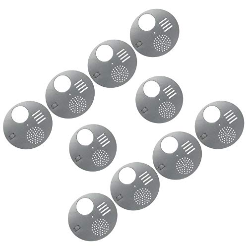 WEICHUAN 10PCS Beekeeping Hive Nuc Box Entrance Gates, Entrance Disc | Beehive Entrance Disks 4.84" in Diameter Beekeeping Tool For Beekeeper