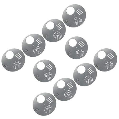 WEICHUAN 10PCS Beekeeping Hive Nuc Box Entrance Gates, Entrance Disc | Beehive Entrance Disks 4.84" in Diameter Beekeeping Tool For Beekeeper
