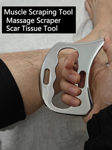 Muscle Scraper Stainless Steel IASTM Massage Tools Set,Gua Sha Scraping Tools for Physical Therapy(3pcs) - style: GYX COELE-02