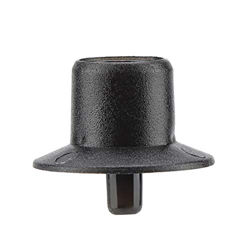 BRRNOO Beekeeping Queen Grafting Cell Cups, 50pcs Plastic Beekeeping Equipment for Apiculture, 0.74x0.63 Inches Black