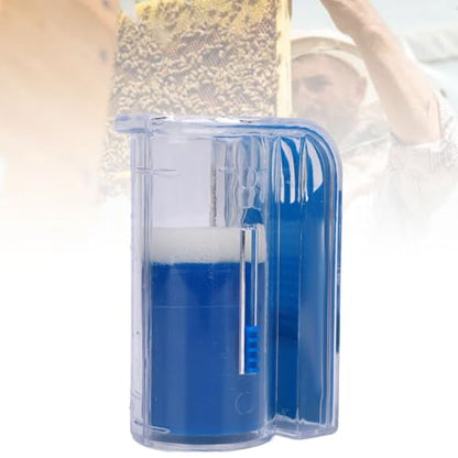 Queen Bee Marking Kit, Marking Bottle, 0-99 Number Sticker, Tweezers, Plastic Material, for Beehive Management, Beekeeper Supplies (Blue) - color: Blue